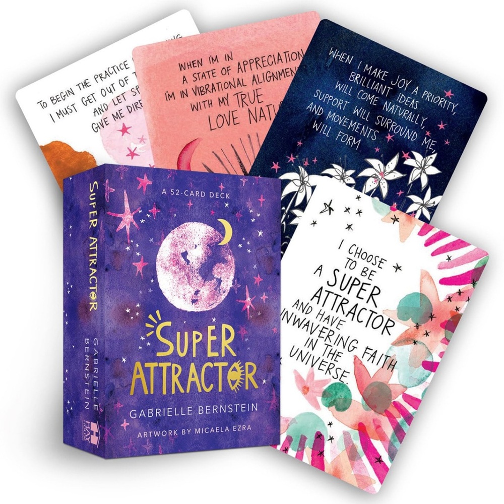 Super Attractor 52 card deck. NWT. Sealed. Gabby Bernstein Manifest affirmation